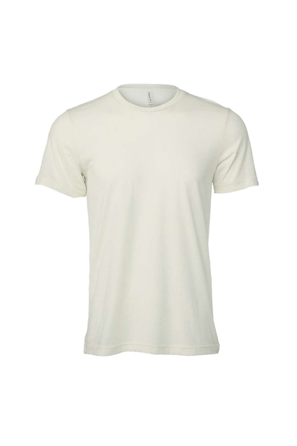 Bella + Canvas BC3001/3001 Mens Jersey Short Sleeve Crewneck T-Shirt Citron Flat Front