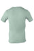 Bella + Canvas BC3001/3001C Mens Jersey Short Sleeve Crewneck T-Shirt Dusty Blue Flat Back
