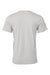 Bella + Canvas BC3001/3001C Mens Jersey Short Sleeve Crewneck T-Shirt Solid Athletic Grey Flat Back