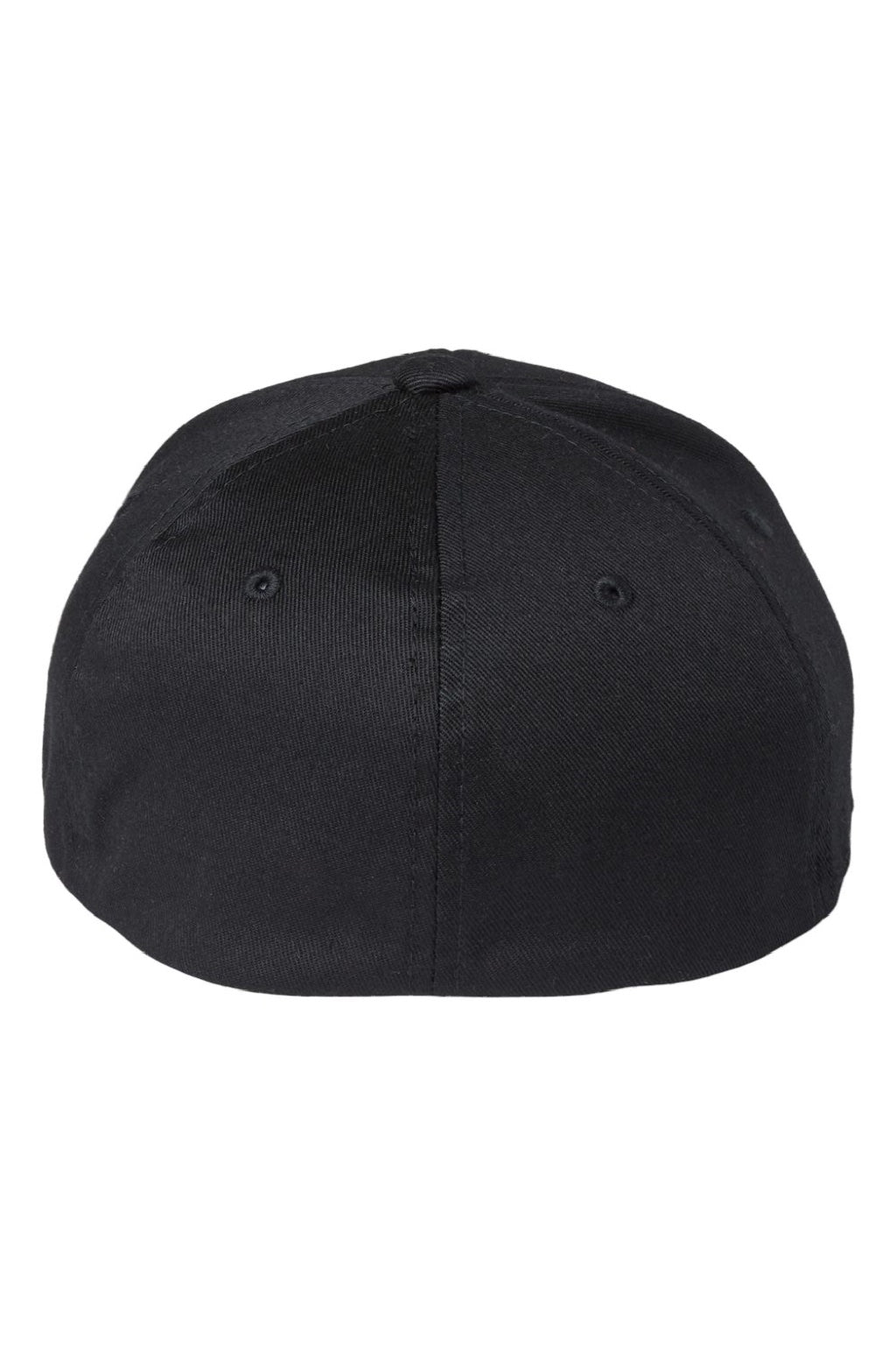 Flexfit Hats 6277Y Youth Stretch Fit Hat Black Flat Back