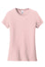 District DT6002 Womens Very Important Short Sleeve Crewneck T-Shirt Dusty Lavender Flat Front