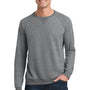 Jerzees Mens Vintage Snow French Terry Crewneck Sweatshirt - Heather Charcoal Grey