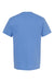 M&O 4800 Mens Gold Soft Touch Short Sleeve Crewneck T-Shirt Carolina Blue Flat Back