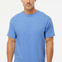 M&O Mens Gold Soft Touch Short Sleeve Crewneck T-Shirt - Carolina Blue