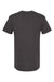 M&O 4800 Mens Gold Soft Touch Short Sleeve Crewneck T-Shirt Charcoal Grey Flat Back