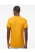 M&O 4800 Mens Gold Soft Touch Short Sleeve Crewneck T-Shirt Gold Model Back