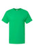 M&O 4800 Mens Gold Soft Touch Short Sleeve Crewneck T-Shirt Irish Green Flat Front