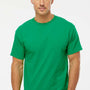 M&O Mens Gold Soft Touch Short Sleeve Crewneck T-Shirt - Irish Green