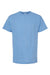 M&O 4800 Mens Gold Soft Touch Short Sleeve Crewneck T-Shirt Heather Light Blue Flat Front
