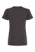 M&O 4810 Womens Gold Soft Touch Short Sleeve Crewneck T-Shirt Charcoal Grey Flat Back