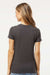 M&O 4810 Womens Gold Soft Touch Short Sleeve Crewneck T-Shirt Charcoal Grey Model Back