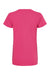 M&O 4810 Womens Gold Soft Touch Short Sleeve Crewneck T-Shirt Heliconia Pink Flat Back