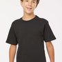 M&O Youth Gold Soft Touch Short Sleeve Crewneck T-Shirt - Black