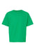 M&O 4850 Youth Gold Soft Touch Short Sleeve Crewneck T-Shirt Irish Green Flat Front