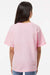 M&O 4850 Youth Gold Soft Touch Short Sleeve Crewneck T-Shirt Light Pink Model Back