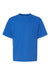 M&O 4850 Youth Gold Soft Touch Short Sleeve Crewneck T-Shirt Royal Blue Flat Front