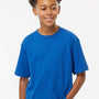M&O Youth Gold Soft Touch Short Sleeve Crewneck T-Shirt - Royal Blue