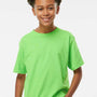M&O Youth Gold Soft Touch Short Sleeve Crewneck T-Shirt - Vivid Lime Green