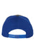 Richardson Hats 312 Mens Twill Back Snapback Trucker Hat Charcoal Grey/Royal Blue Flat Back