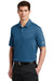 Nike NKAH6266 Mens Dri-Fit Moisture Wicking Short Sleeve Polo Shirt Court Blue Model 3Q