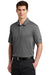 Nike NKAH6266 Mens Dri-Fit Moisture Wicking Short Sleeve Polo Shirt Dark Grey Model 3Q
