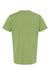 M&O 6500M Mens Vintage Garment Dyed Short Sleeve Crewneck T-Shirt Aloe Green Flat Back