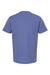 M&O 6500M Mens Vintage Garment Dyed Short Sleeve Crewneck T-Shirt Periwinkle Flat Back