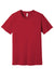 Bella + Canvas BC3001/3001 Mens Jersey Short Sleeve Crewneck T-Shirt Canvas Red Flat Front
