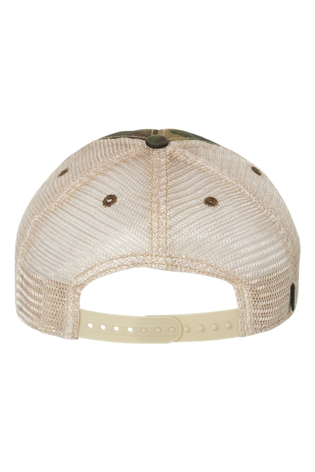 Legacy Hats OFA Mens Old Favorite Snapback Trucker Hat Army Camo/Khaki Flat Back