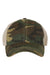 Legacy Hats OFA Mens Old Favorite Snapback Trucker Hat Army Camo/Khaki Flat Front