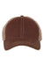 Legacy Hats OFA Mens Old Favorite Snapback Trucker Hat Burgundy/Khaki Flat Front