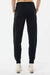 Independent Trading Company PRM20PNT Womens California Wave Wash Sweatpants w/ Pockets Black Model Back