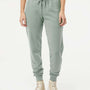 Independent Trading Co. Womens California Wave Wash Sweatpants w/ Pockets - Sage Green - NEW