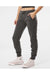 Independent Trading Co. PRM20PNT Womens California Wave Wash Sweatpants w/ Pockets Shadow Grey Model Side