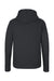 Next Level 9302 Mens Malibu Hooded Sweatshirt Hoodie w/ Pouch Pocket Heather Midnight Navy Blue Flat Back