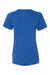 Bella + Canvas BC6413 Womens Short Sleeve Crewneck T-Shirt True Royal Blue Flat Back