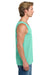 Comfort Colors 9360/C9360 Mens Tank Top Chalky Mint Green Model Side