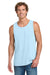 Comfort Colors 9360/C9360 Mens Tank Top Chambray Blue Model Front