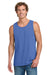 Comfort Colors 9360/C9360 Mens Tank Top Flo Blue Model Front