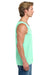 Comfort Colors 9360/C9360 Mens Tank Top Island Reef Green Model Side