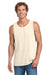 Comfort Colors 9360/C9360 Mens Tank Top Ivory Model Front