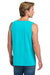 Comfort Colors 9360/C9360 Mens Tank Top Lagoon Blue Model Back