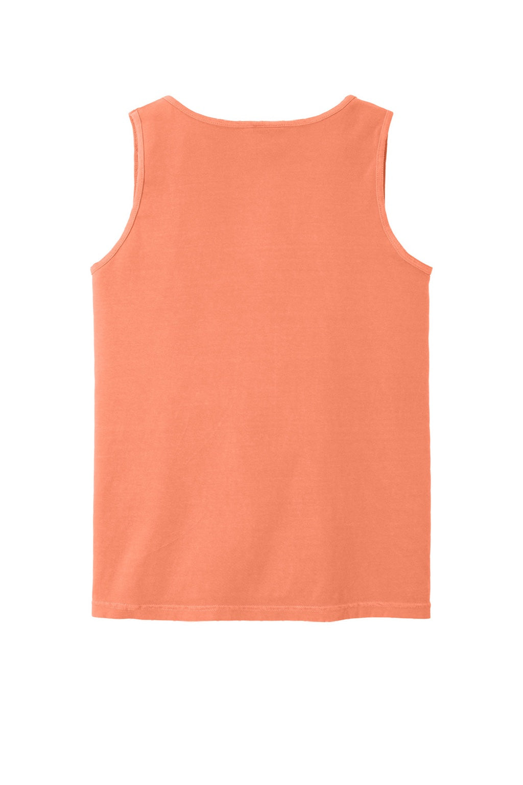 Comfort Colors 9360/C9360 Mens Tank Top Melon Orange Flat Back