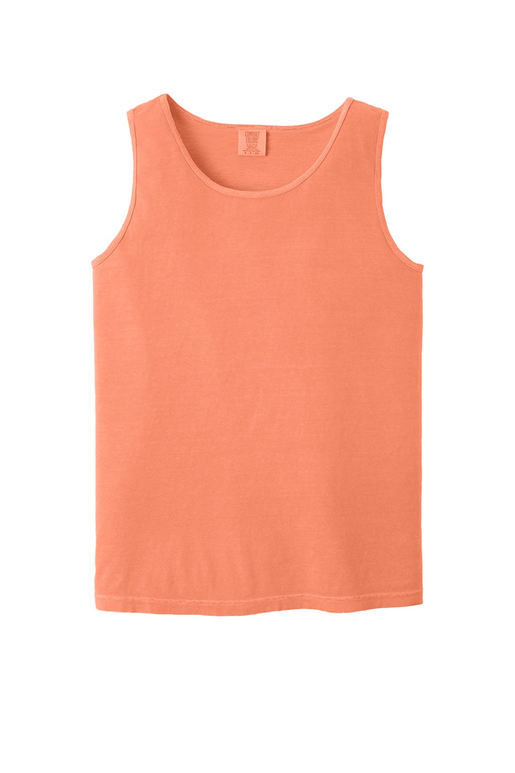 Comfort Colors 9360/C9360 Mens Tank Top Melon Orange Flat Front