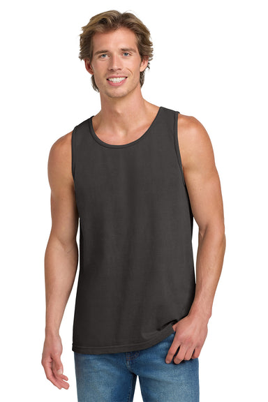 Comfort Colors 9360/C9360 Mens Tank Top Pepper Grey Model Front