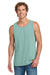 Comfort Colors 9360/C9360 Mens Tank Top Seafoam Green Model Front
