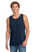 Comfort Colors 9360/C9360 Mens Tank Top True Navy Blue Model Front