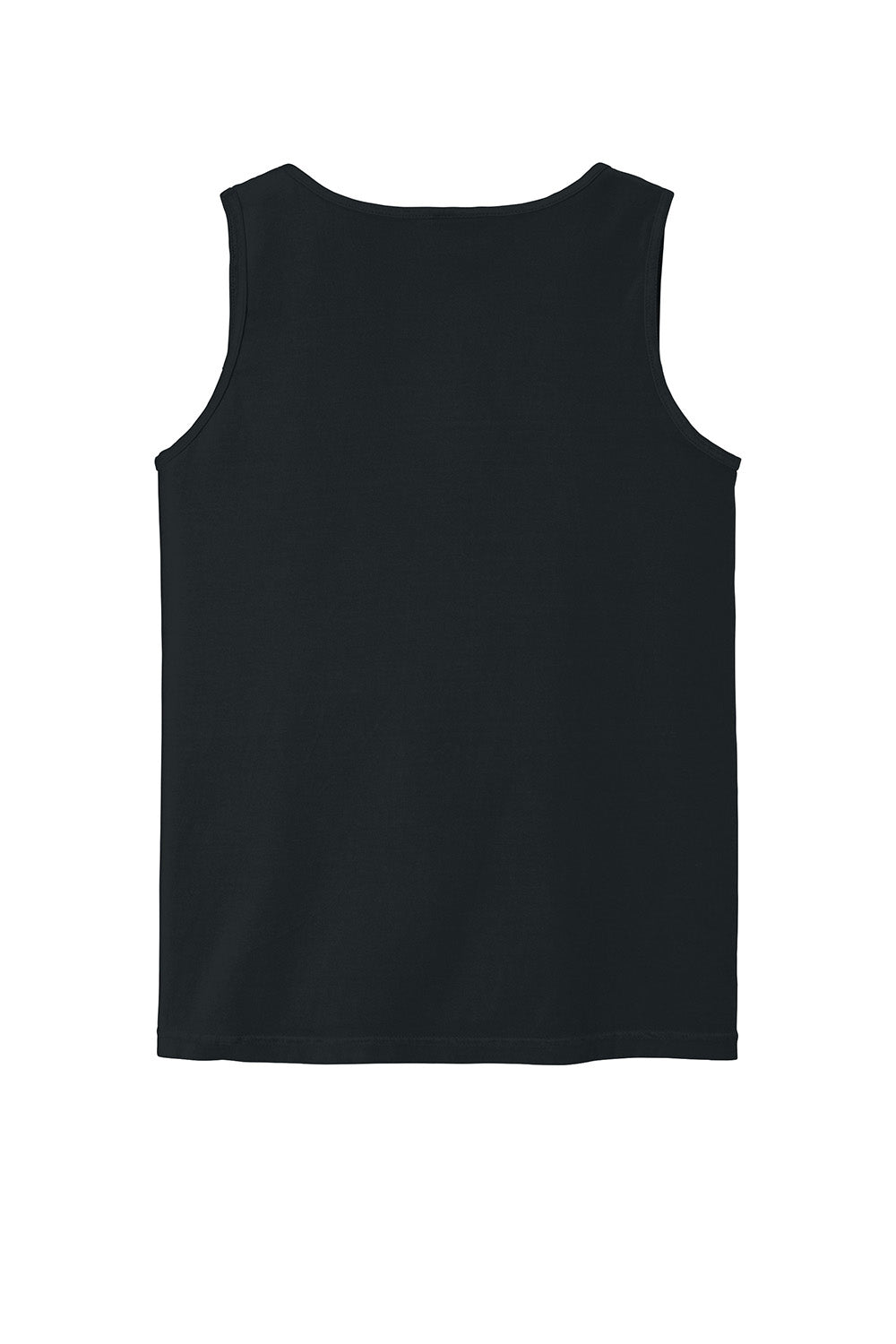 Comfort Colors 9360/C9360 Mens Tank Top Black Flat Back