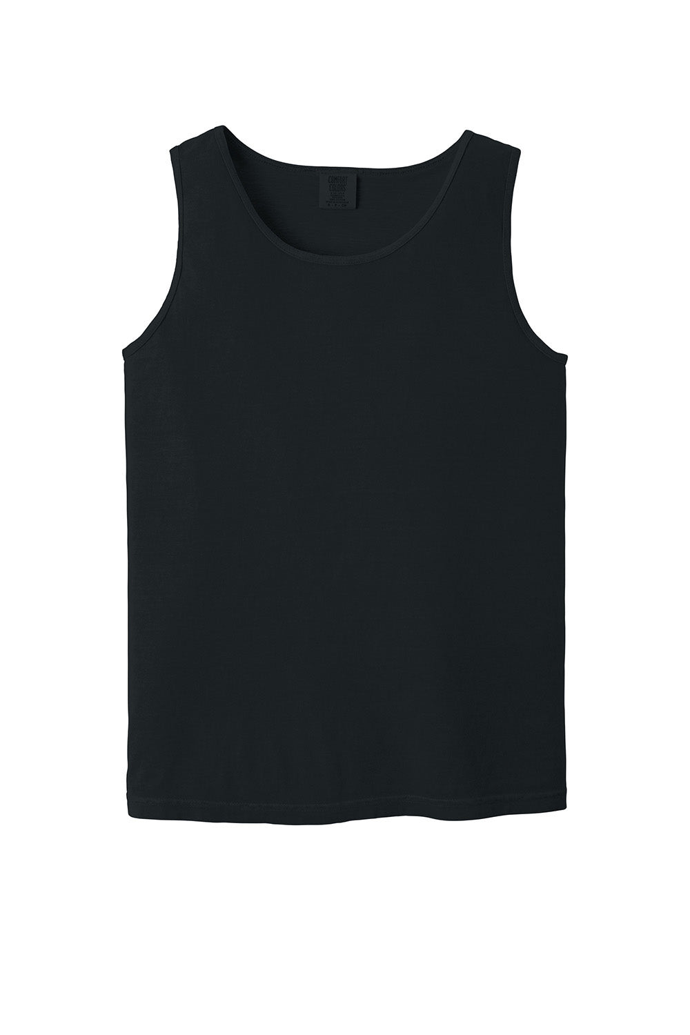 Comfort Colors 9360/C9360 Mens Tank Top Black Flat Front