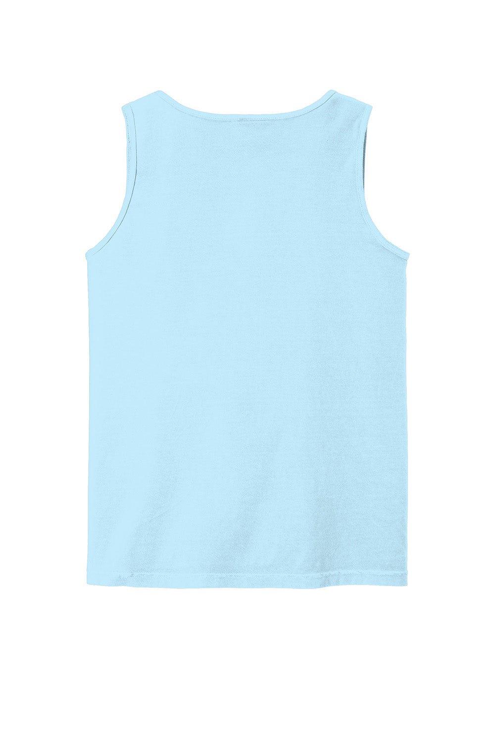 Comfort Colors 9360/C9360 Mens Tank Top Chambray Blue Flat Back